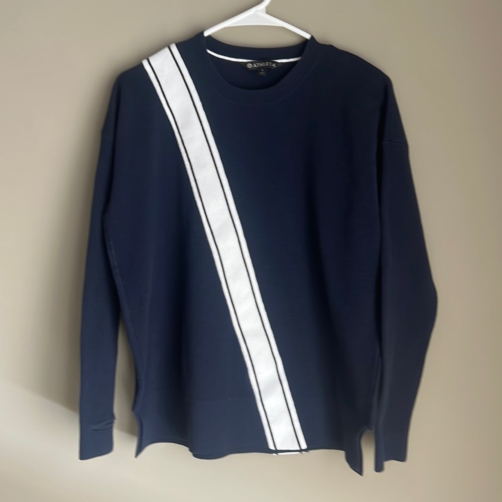 Athleta navy sweater size S